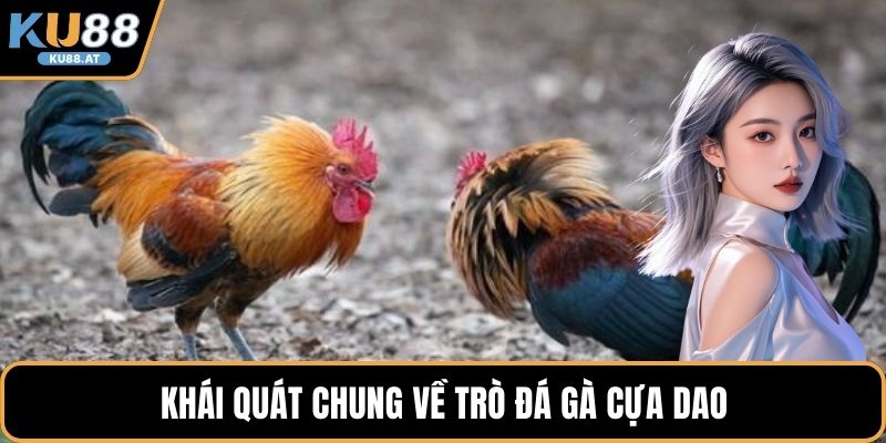 Khái quát chung về trò đá gà cựa dao